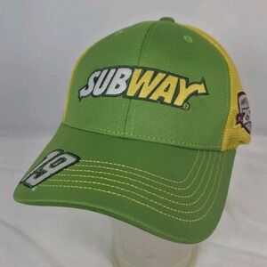 Joe Gibbs Racing 25 Year's Of Racing Baseball Cap Subway #19 Carl Edward's